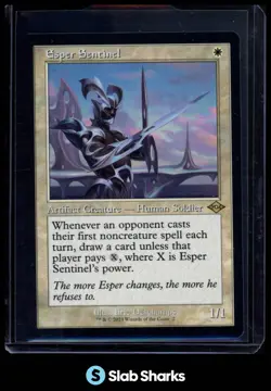 2021 MAGIC: THE GATHERING MODERN HORIZONS 2 TIMESHIFTS #2 ESPER SENTINEL - Image 1