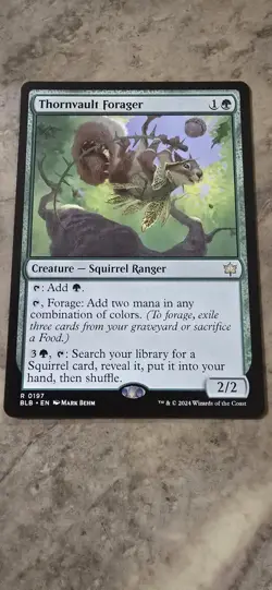 Thornvault Forager Bloomburrow Regular - Image 1