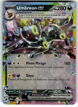 Umbreon ex - 060/131 SV: Prismatic Evolutions NM Pokemon Card TCG - Image 1