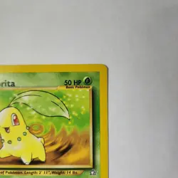 Chikorita 54/111 - 1st Edition Common - Pokemon TCG - Neo Genesis - LP - Image 4