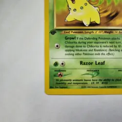 Chikorita 54/111 - 1st Edition Common - Pokemon TCG - Neo Genesis - LP - Image 5