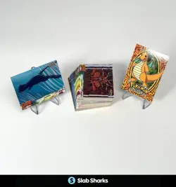 1999 TOPPS POKEMON BLUE LOGO COMPLETE SET 1-99 - Image 1