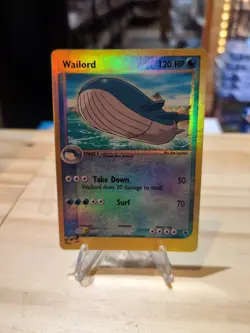 Pokemon TCG Wailord 14/109 Reverse Holo Rare EX Ruby & Sapphire Vintage - Image 1