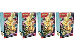 PRESALE CONFIRMED ? Lot of 4 Pokemon Ascended Heroes Booster Bundle - Image 1