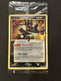Pokemon TCG - Greninja Sealed Gold Star Promo #SWSH144 - Image 1
