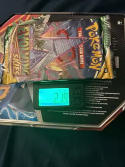 Nintendo Pokemon TCG Sword & Shield Evolving Skies Booster Pack 21.9 Grams HEAVY - Image 1