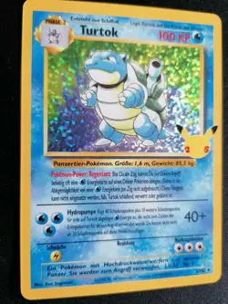 POKEMON 2021 - TURTOK 2/102 - CELEBRATIONS - GER - HOLO RARE - NEAR MINT - Image 3