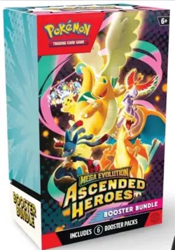 (PRESALE) Pokemon Ascended Heroes Booster Bundles **Confirmed** - Image 1