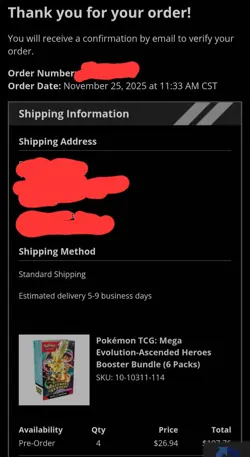 (PRESALE) Pokemon Ascended Heroes Booster Bundles **Confirmed** - Image 2