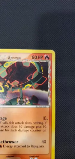 Pokemon TCG - Rayquaza (26/110) EX Holon Phantoms - Regular Rare - - Image 3