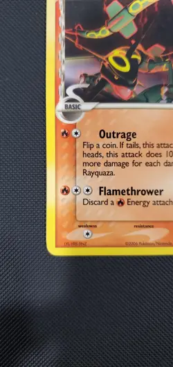 Pokemon TCG - Rayquaza (26/110) EX Holon Phantoms - Regular Rare - - Image 5