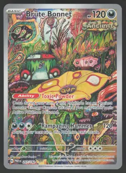 Brute Bonnet 207/182 Illustration Rare Pokemon TCG Paradox Rift NM - Image 1
