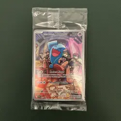 Pokemon TCG Team Rockets Wobbuffet 203 Destined Rivals ETB Promo, Sealed - Image 1