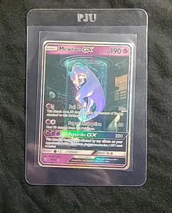 2017 Pokemon Shining Legends Mewtwo Test Tube Secret, NM Condition - Image 2