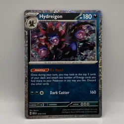 McDonalds 2024 Pokemon Dragon Discovery Hydreigon Holo Promo 010/015 - Image 1