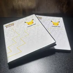 Pokemon Train On Binder With Jumbo Pikachu Included Extra Binder Included, TCG - Image 1