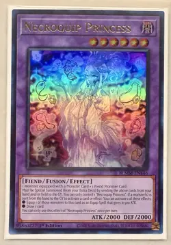 Yugioh! 1x Necroquip Princess BLMM-EN146 Ultra Rare 1st Ed NM - Image 1