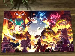 YGO Playmat Splight TCG CCG Trading Card Game Mat Mouse Pad Desk Pad With Bag - Image 1