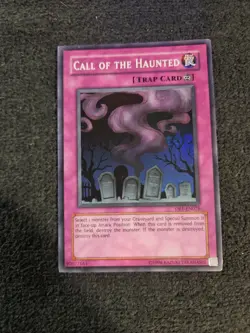 Call Of The Haunted - DB1-EN076 - Super Rare LP Yugioh - Image 1
