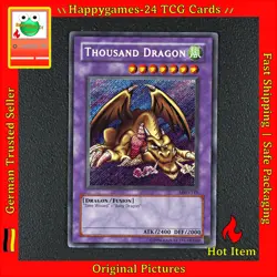 Thousand Dragon - Secret Rare - YuGiOh! Karte TCG MRD-EN143 /E80 - Image 1