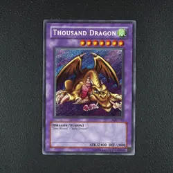 Thousand Dragon - Secret Rare - YuGiOh! Karte TCG MRD-EN143 /E80 - Image 2