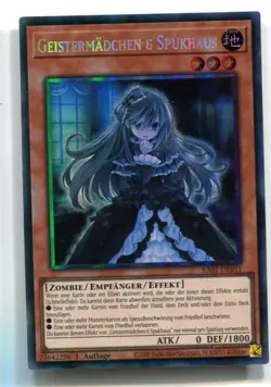 Yu-Gi-Oh! Geistermadchen & Spukhaus Collectors Rare RA01-DE011 - Image 1