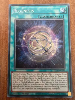 Yu-Gi-Oh! ALIN-DE059 Regenesis Secret Rare NM 1st - Image 1