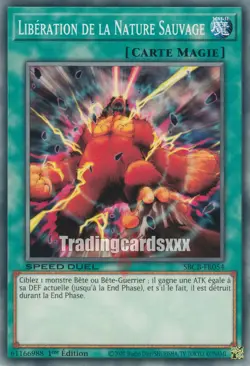 Yu-Gi-Oh! [SD] Liberation de la Nature Sauvage : C SBCB-FR054 - Image 1