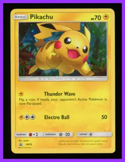 Pikachu - SM76 - Black Star Promo - Holo Promo - Pokemon Card - Image 1