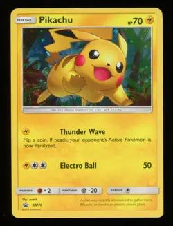 Pikachu - SM76 - Black Star Promo - Holo Promo - Pokemon Card - Image 4