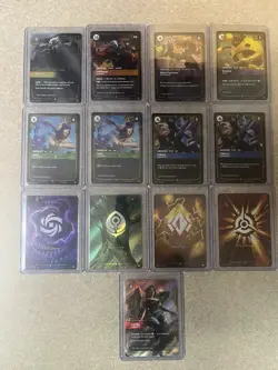 Riftbound Cards LOT ALT ARTS 13 Cards Kai’sa Darius Alt Rune Cards - Image 1