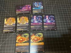 Brand New - Disney - Lorcana - League Promos - Holo Foil Cards - New Set! - Image 1