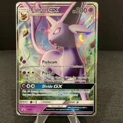 Espeon GX SM35 Black Star Promo Holo 2017 Pokemon TCG Card - Image 1