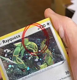 POKEMON RAYQUAZA SWSH029 BLACK PROMO STAR COSMOS WITH SWIRL HOLOFOIL NM CARD - Image 4