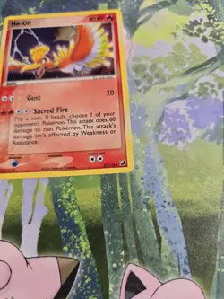 NM- Pokemon TCG Ho-Oh Unseen Forces 27/115 Holo Rare Card - Image 2