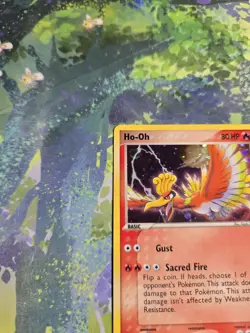 NM- Pokemon TCG Ho-Oh Unseen Forces 27/115 Holo Rare Card - Image 4