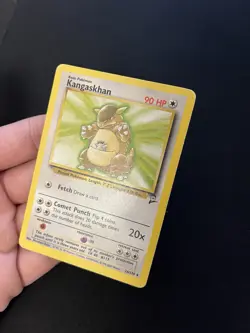 Kangaskhan 26/130 LP Non Holo Rare Base Set 2 Pokemon Card Vintage 1999 WOTC - Image 2