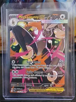 Mega Lopunny ex 128/094 Me02: Phantasmal Flames Pokemon Card - Image 2