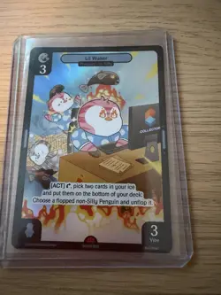 Vibes Legend of Lils Lil Walker Foil Holo Promo Card Pudgy Penguins - Image 1