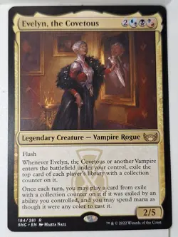 Evelyn, the Covetous - Streets of New Capenna - Magic the Gathering MTG Nice! - Image 1