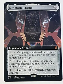 MTG Lithoform Engine NM (Extended Art) Zendikar Rising Regular - Image 2