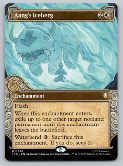 Aang's Iceberg Showcase - MTG Avatar: The Last Airbender TLA - Image 1