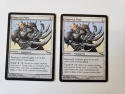 Empyrial Plate 2x x2 Mirrodin Regular MP Magic the Gathering MTG - Image 1