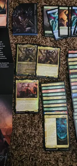 MTG Warhammer 40,000 Tyranid Swarm Commander Deck LP Deck Box And Morr - Image 2