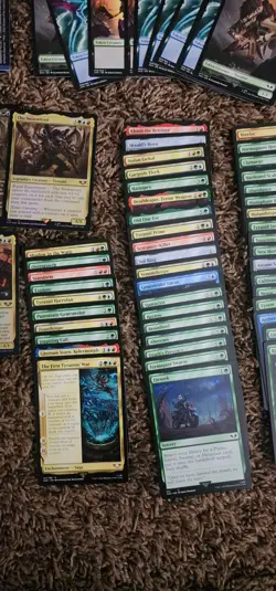 MTG Warhammer 40,000 Tyranid Swarm Commander Deck LP Deck Box And Morr - Image 3