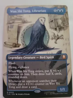 Wan Shi Tong Librarian (Borderless) Avatar: The Last Airbender Regular - MTG NM - Image 1
