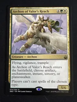 1x Archon of Valor's Reach (074) Battlebond LP MTG Magic the Gathering x1 MKE - Image 1