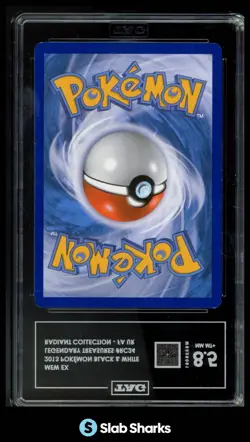 2013 POKEMON B&W LEGENDARY TREASURES MEW EX FA UR RADIANT COLLECTION TAG 8.5 - Image 2