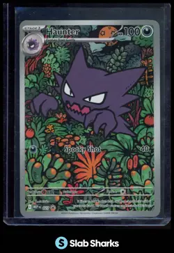 2025 POKEMON ME PROMOS - MEP EN #027 HAUNTER ILLUSTRATION RARE - Image 1