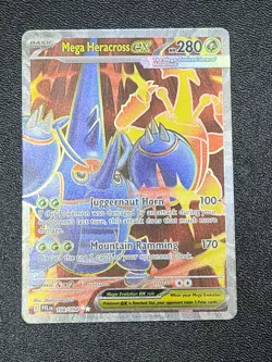 Mega Heracross Ex 108/94 - Ultra Rare - Pokemon TCG: Phantasmal Flames - A1 - Image 1